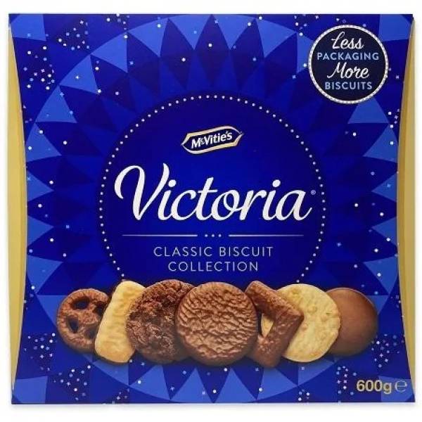 McVities Victoria Assorted Biscuits Carton 600g