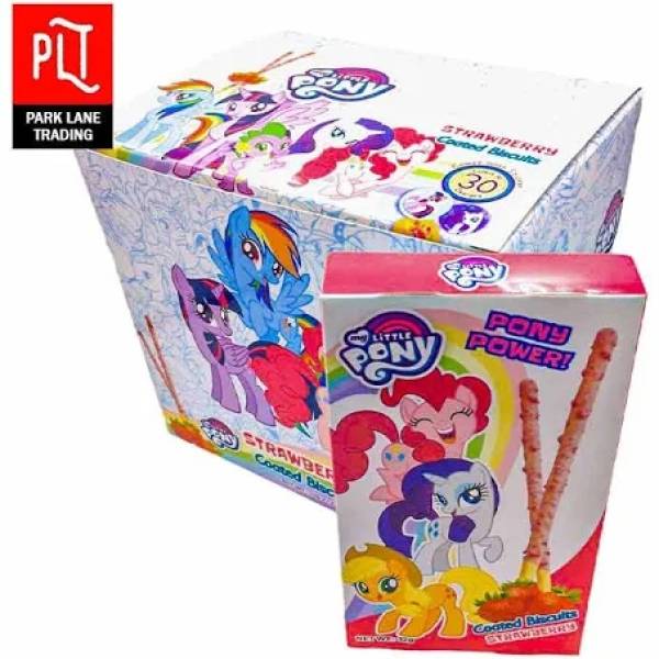 My Little Pony Coated Biscuits Strawberry