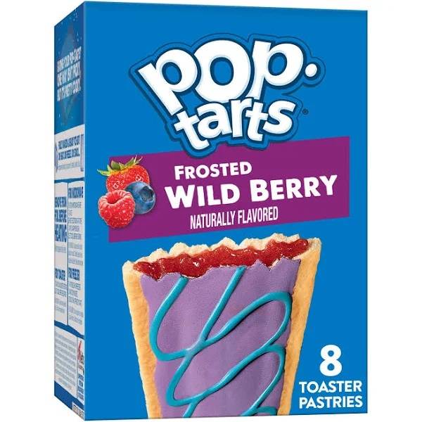Pop-tarts Wildlicious Frosted Wild Berry Pastries
