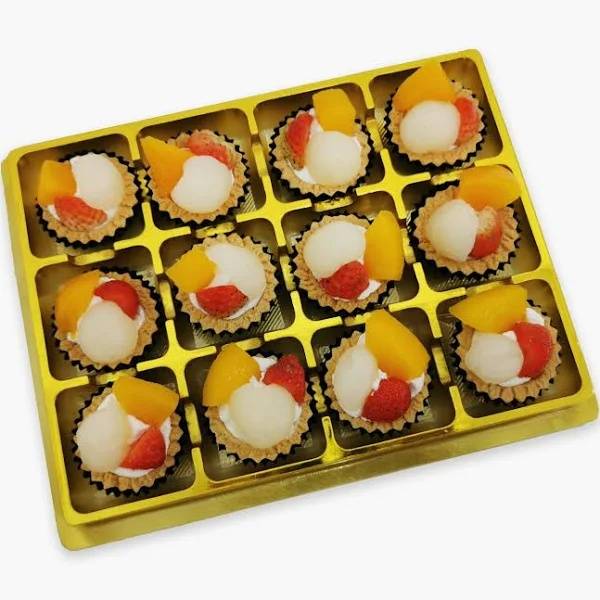 Assorted Fruit Tartlets 12 Pieces