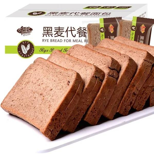 ZEJUN Rye Bread Whole Whole Wheat (400g/carton)