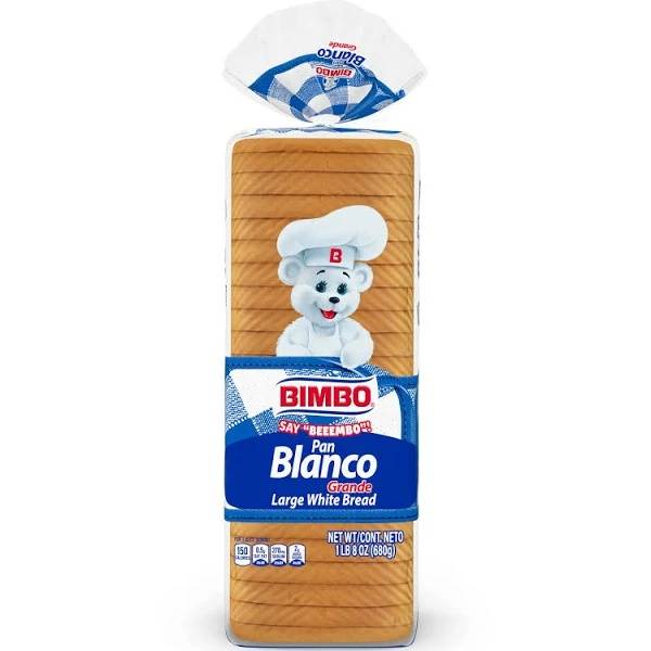 Bimbo Bread White Sandwich - 24 oz