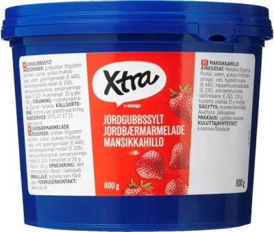 Coop Xtra Strawberry Jam 0.8 kg
