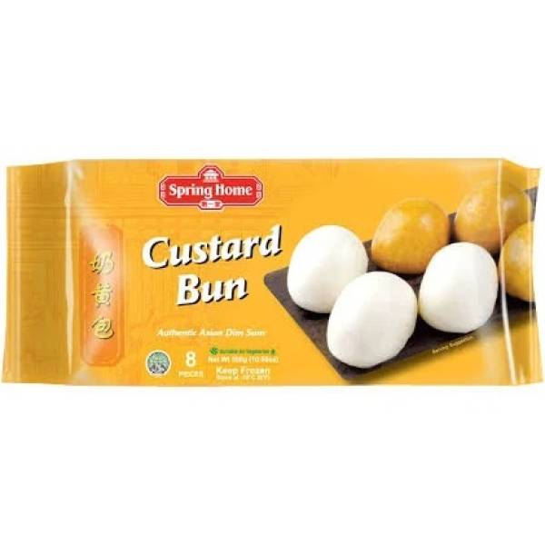SPRING HOME CUSTARD BUN 8S 300G