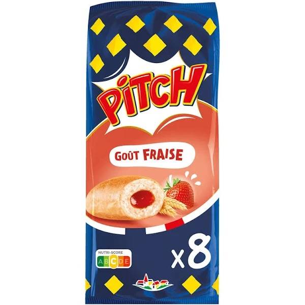 Pitch strawberry filled bread