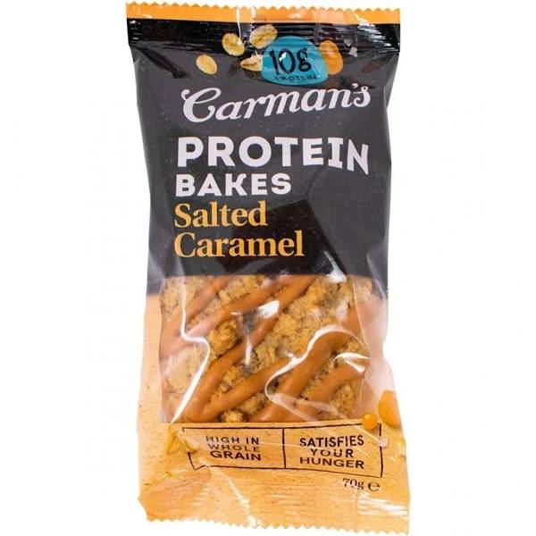 Carman's Protein Bakes Salted Caramel