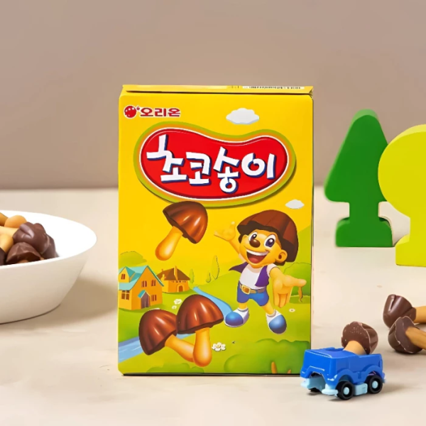 ORION Choco Songi (Choco Boy) Mushroom Chocolate Biscuit Snack (50g)