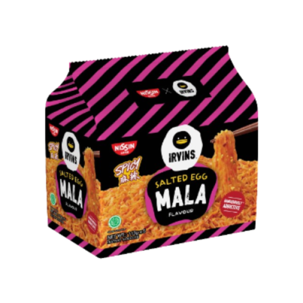 Nissin Irvins Mala Salted Egg Bag