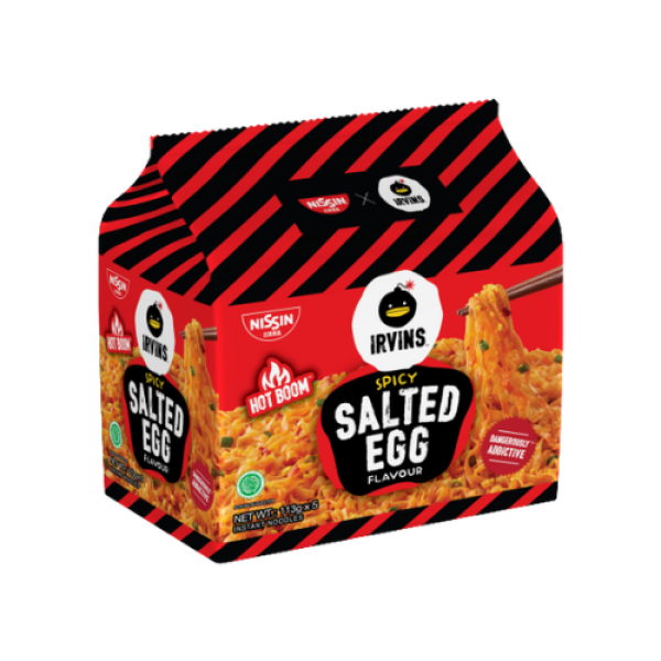 Nissin Irvins Spicy Salted Egg Bag