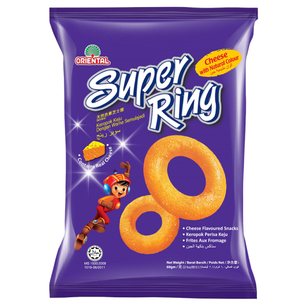 Super Ring Cheese Snack 60g pack