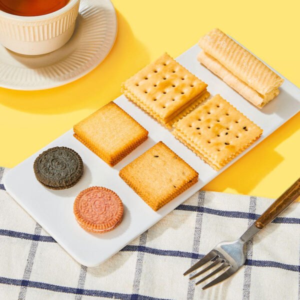 Premium Assorted Flavor Biscuit Variety Pack Crispy Sweet Cookies for Snacking and Tea Time Enjoym