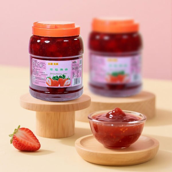 3KG Natural Ingredients Rich Flavor Premium Strawberry Jam
