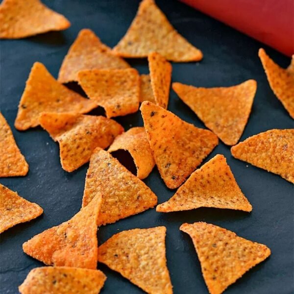 Indonesian Imported Corn Chips Potato Chips Casual Snacks 140g Spicy Barbecue Flavor Inflated Bag