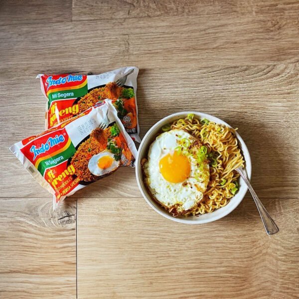 Class 1 Premium Indo Mie Mi Goreng Asli Special Springy Noodle with A Flavorful and Satisfying Dish