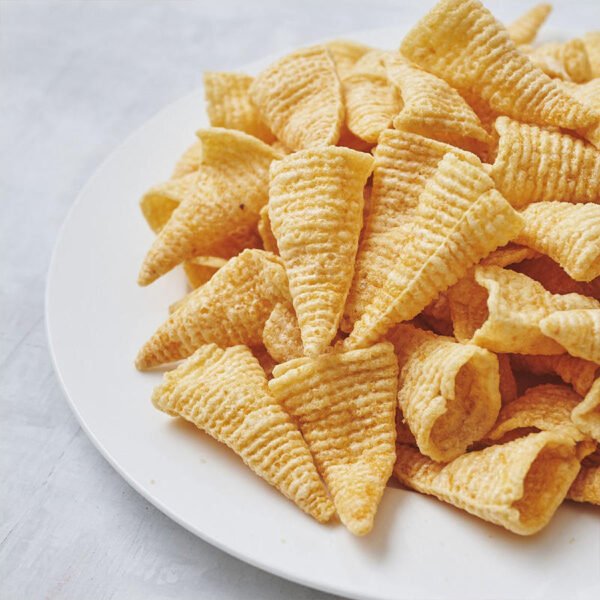 Korean Crispy Chips Wholesale High Quality Cheap Chips 67g Puffed Food Exotic Snacks Corn Bugles